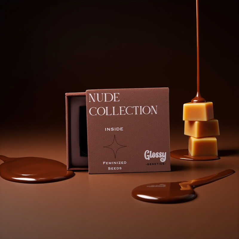 Nude Collection Box mit Schokolade und Karamell